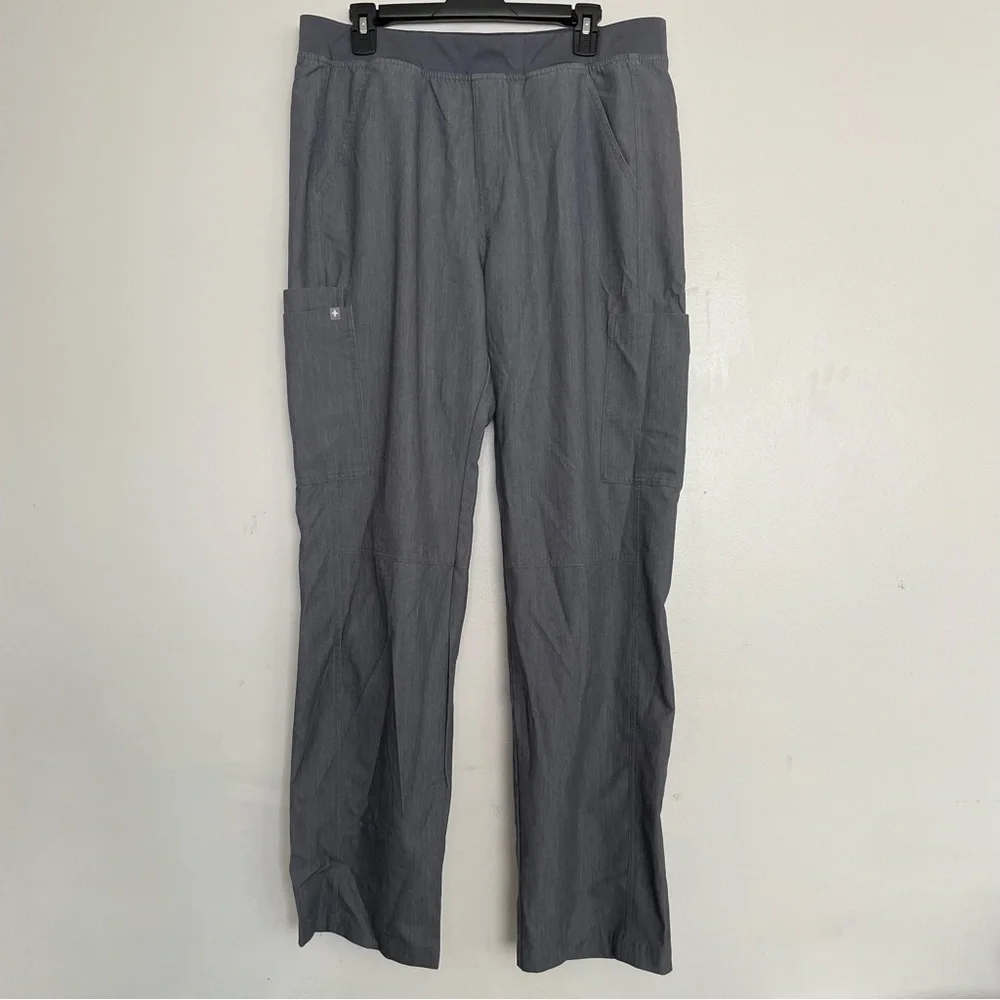 Men’s FIGS Axim Cargo Scrub Pants Graphite 1927 Size XL